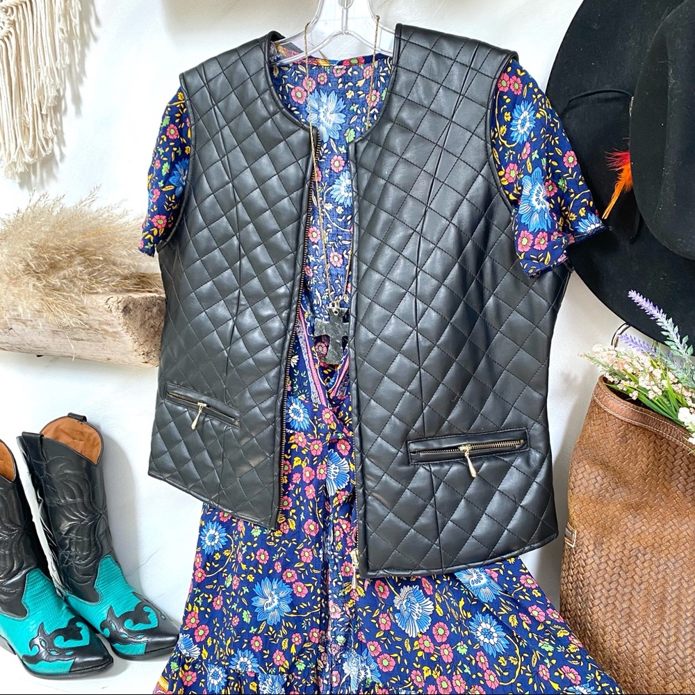 Daniel Hechter | Beautiful Quilted Vegan Boho Vest